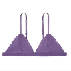 Purple Scallop bra. Victoria’s Secret